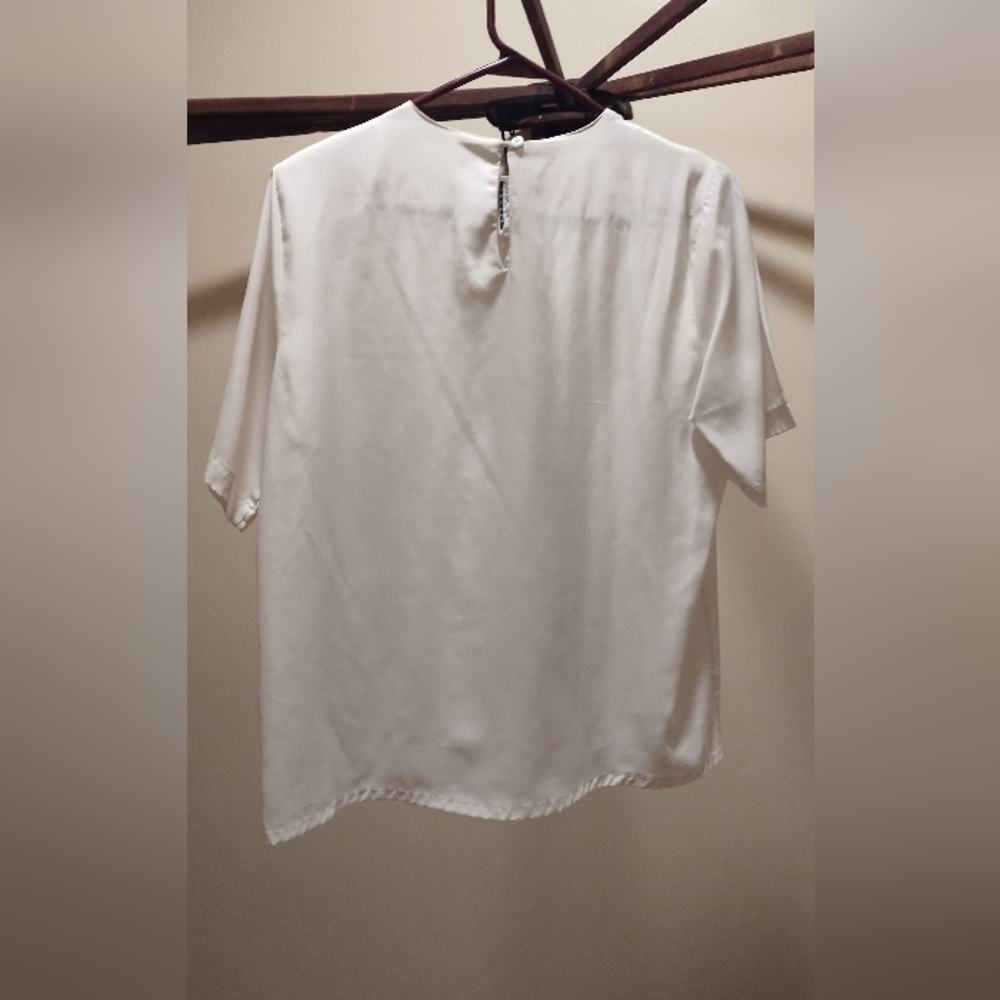 Elegant White Women's Top